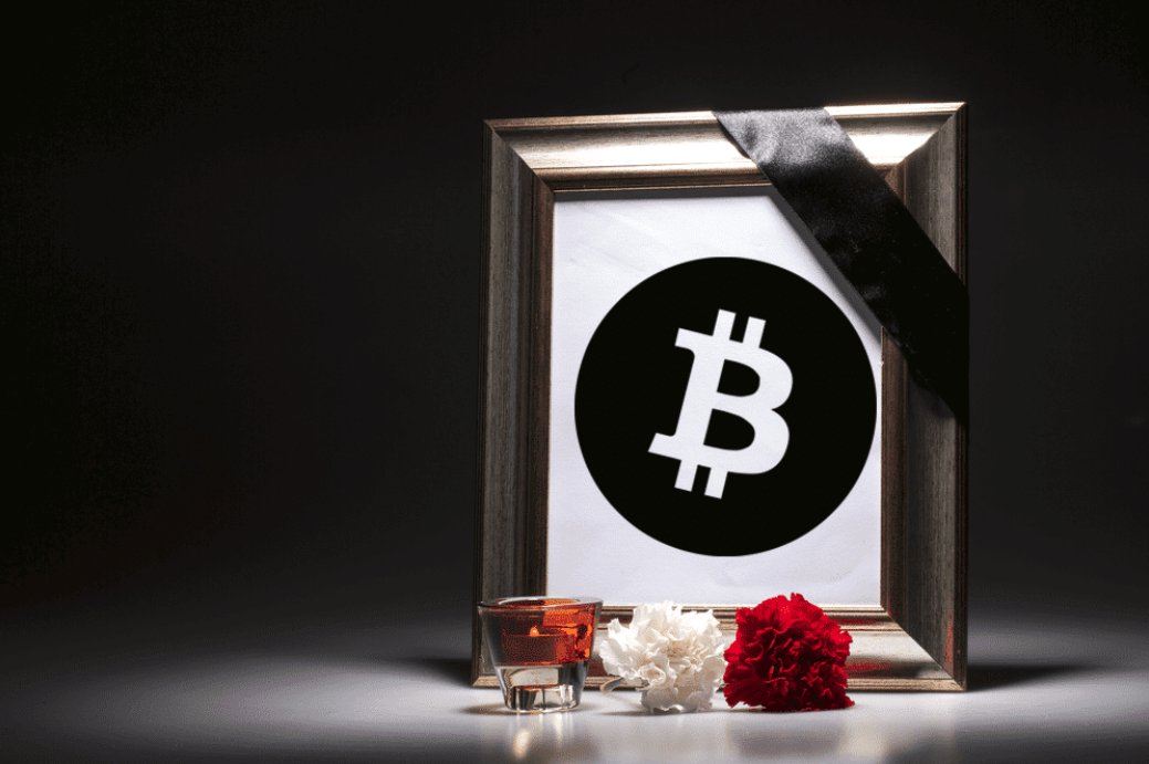 a morte do bitcoin